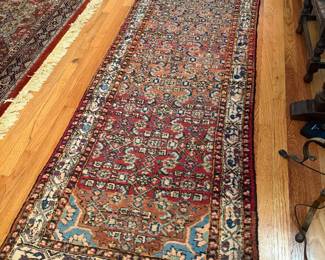 Large Hand - Knotted Persian Wool Runner Rug
