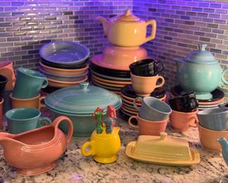 Large Set of Fiestaware