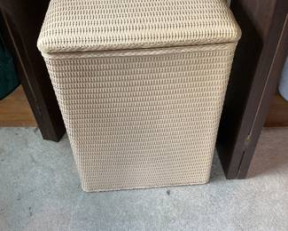 Older wicker hamper