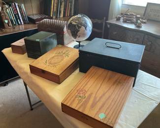 Variety of boxes