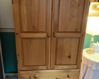 Armoire style chest of drawers. Not a tv cabinet