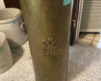 Wonderful copper umbrella stand