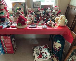 Large variety of Christmas items