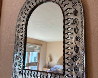 Mexican Tin Mirror