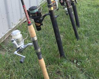 Fishing poles