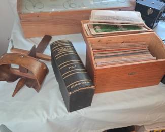 Stereo view and cards 