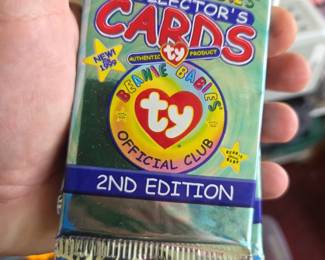 Beanie baby cards