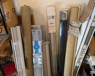 If you need blinds or sun shades hurry over all hardware for each is included