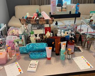 Cosmetics galore