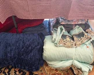 Silk designer king and queen comforters some are so unique and 100% cotton