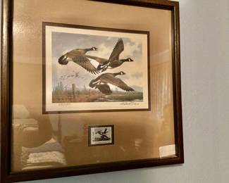 Oregon Waterfowl stamp and print by Michael Sieve