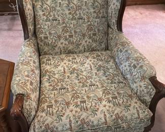Vintage Louis XV style Berger chair