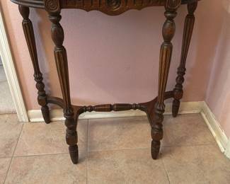 Half moon table