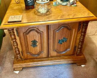 Vintage side end table