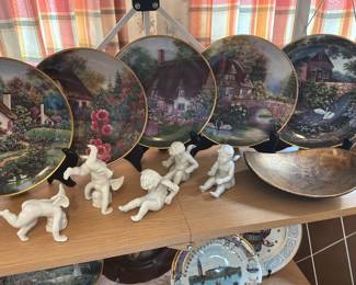 Franklin Mint Heirloom Limited Edition Plates