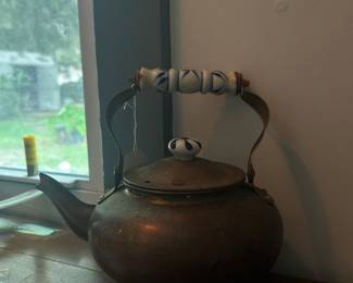 Copper/brass kettle
