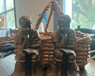 Metal case Book ends
