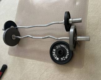 Barbell weights