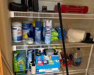 Cleaning supplies