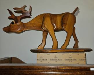 Wooden Reindeer