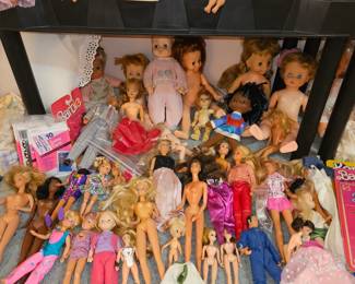 vintage Barbies