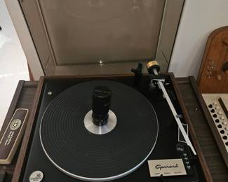 Vintage Garrard Record Player
