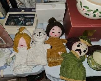 vintage hand puppets