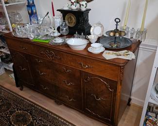 Vintage All wood side board