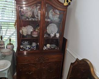 Vintage All wood China Cabinet