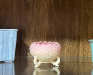 FENTON BURMESE SATIN URANIUM GLASS