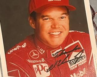 AUTOGRAPHED AL UNSER JR PICTURE