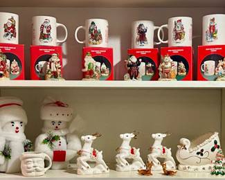 CHRISTMAS DECOR, VINTAGE CHRISTMAS