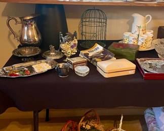 BASKETS, SILVERPLATE