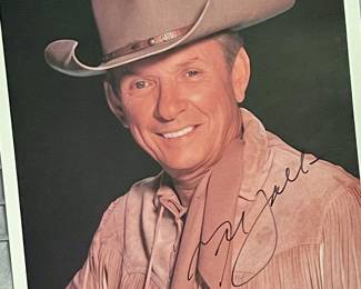 HAND SIGNED MEL TILLIS PICTURE