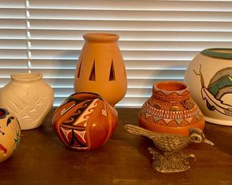 NATIVE AMERICAN POTTERY