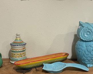 OWL COOKIE JAR