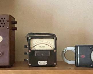 VINTAGE VOLTMETERS