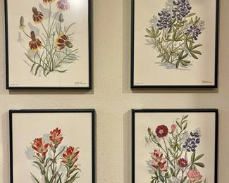 VINTAGE 1970’S BOTANICAL PRINTS