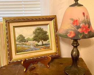 SMALL BLUEBONNET PAINTING