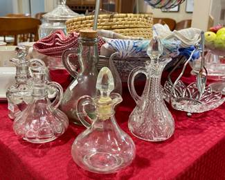 OIL & VINEGAR BOTTLES