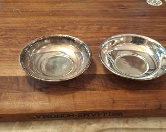 Vintage Silver-Plated Small Bowls