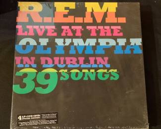 R.E.M. Live at the Olympia in Dublin 39 Songs (4LP/2CD/DVD Box Set)