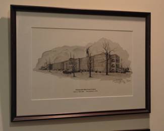 Thomasville Main Street School Limited Edition Print by Larry Findley