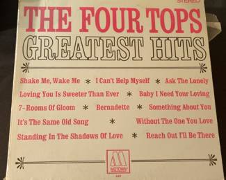 The Four Tops - Greatest Hits (1967 Vinyl LP)