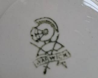 Warwick China Teacup and Saucer Set