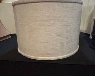 Beige Linen Drum Lamp Shade