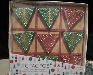 The Gifted Stationery Co. Wooden Tic Tac Toe Game