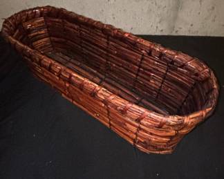 Vintage Oval Bread Basket