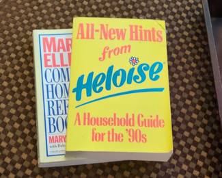 Vintage Household Advice Books: Heloise and Mary Ellen Pinkham