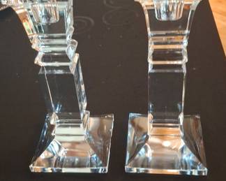Marquis by Waterford Treviso Crystal Candlesticks